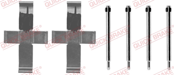 Accessory Kit, disc brake pad